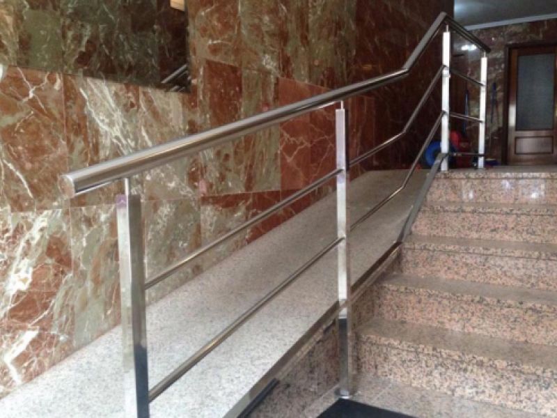 Trabajos en acero inoxidable Instalaciones Valuan XXI
